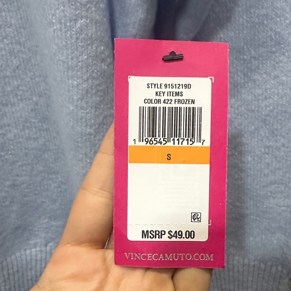 Vince Camuto Women’s Light Blue Sweater Size S - Picture 11 of 13